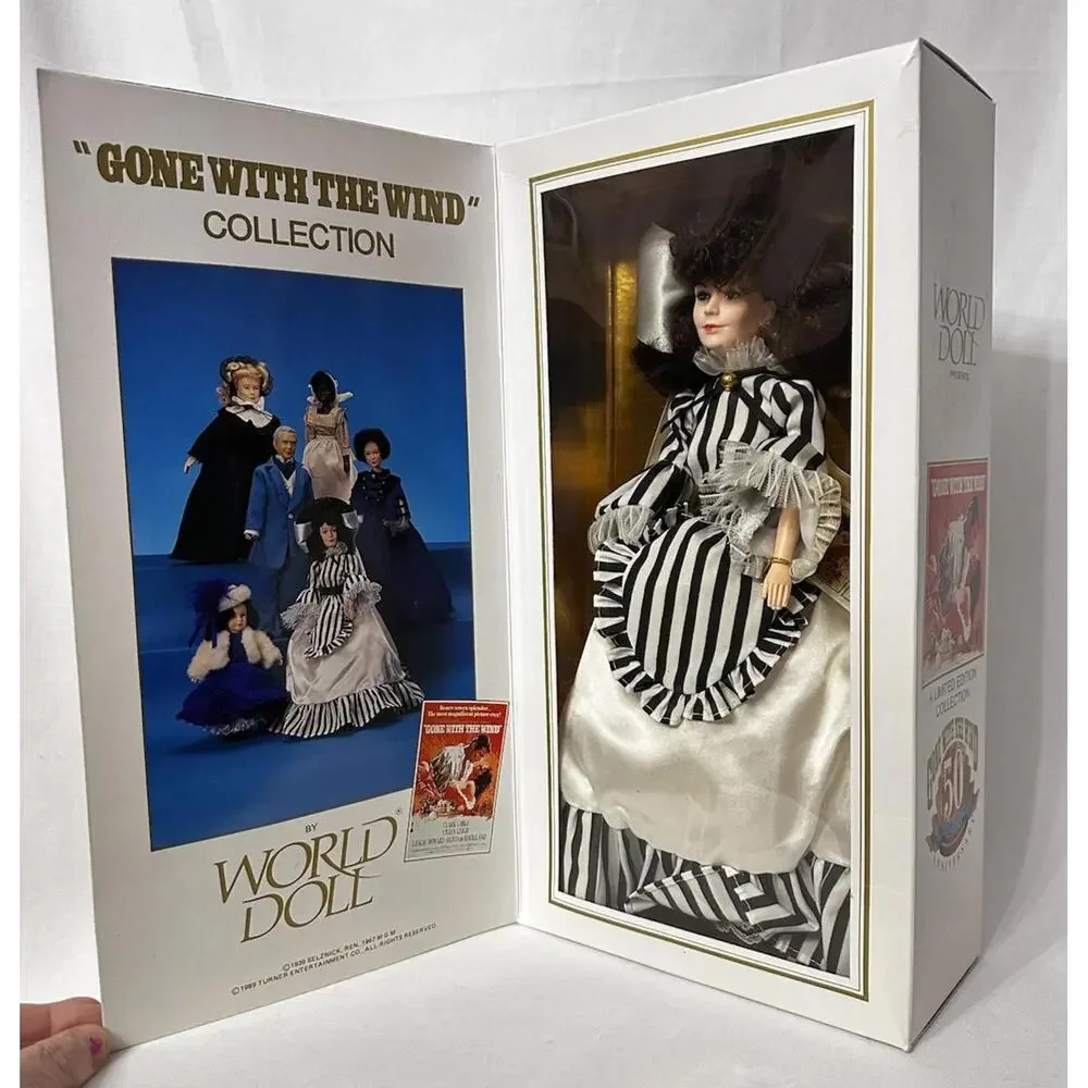 NIB Vintage World Doll Gone With The Wind Scarlett 50th‎ Anniversay 71163